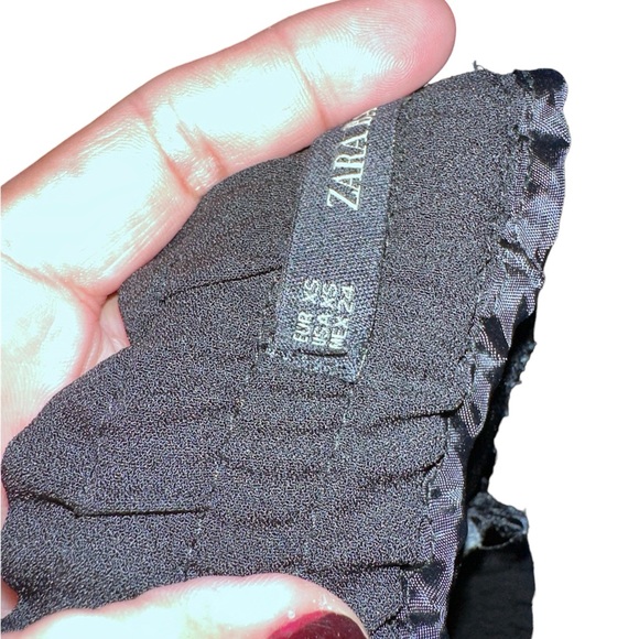 Zara Jogging Trousers Black. Size XS - Picture 4 of 5